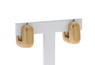 Argolas em Prata Dourada
