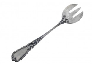 Garfo para ostras em metal