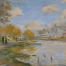 Réplica Certificada de CLAUDE MONET (1840-1926) «PRINTEMPS À L`ILE DE LA GRANDE-JATTE» 