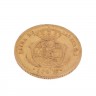 MOEDA DE 100 Reals 1862, ISABEL II - OURO 900