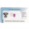 SAFIRA «PURPLISH PINK«, 1.31 CT