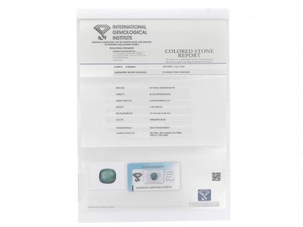 GRANDIDIERITE, 4.08 CT