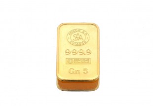 Lingote de 5g em Ouro de 24K (999.9)