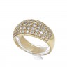 Anel em OURO 19,2K - 60 DIAMANTES