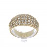 Anel em OURO 19,2K - 60 DIAMANTES