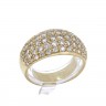 Anel em OURO 19,2K - 60 DIAMANTES
