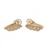 Brincos em OURO 19,2k e DIAMANTES