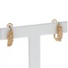 Brincos em OURO 19,2k e DIAMANTES