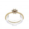 Anel em OURO 19,2K - DIAMANTES