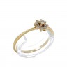 Anel em OURO 19,2K - DIAMANTES