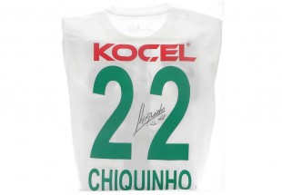 Camisola Oficial de Jogo do clube Giresunspor Kulübü Autografada - CHIQUINHO 22