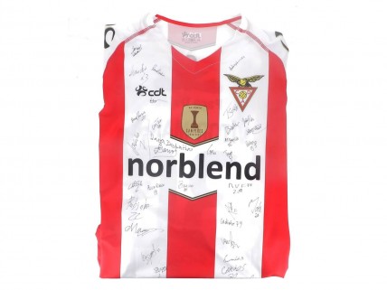 Camisola Oficial de Jogo do clube Desportivo das Aves Autografada - VITOR MANUEL 30