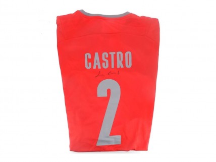 Camisola Oficial Al-Duhail Sports Club Autografada - Treinador LUIS CASTRO