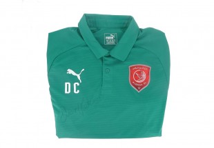 Polo Oficial Al-Duhail Sports Club Autografado - DANIEL CORREIA