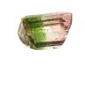 TURMALINA Natural Verde e Rosa em talhe Retangular 10,35 CTS