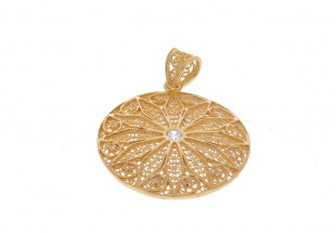 Medalha em Prata 925 - FILIGRANA