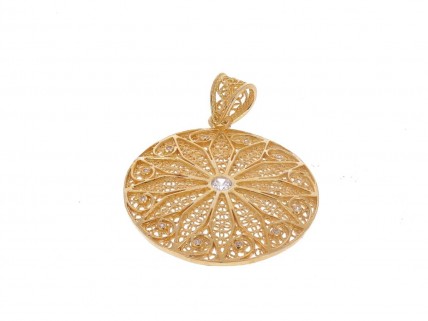 Medalha em Prata 925 - FILIGRANA