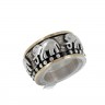 Anel em PRATA 925 E OURO 375