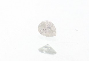 Diamante Natural em talhe Lágrima 0,17ct
