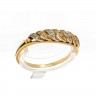 Anel em OURO 19,2k e 19 DIAMANTES