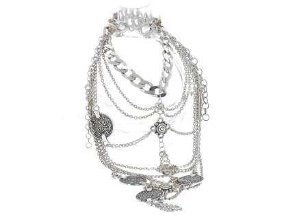 Pulseira de Pé em Prata 925