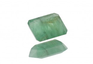 Crisoprase NATURAL em talhe Octogonal 4,25ct