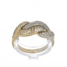 Anel em OURO 19,2K - 66 DIAMANTES
