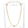 Gargantilha em OURO 19,2k - 30 DIAMANTES