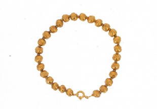 Pulseira Contas de Viana OURO de 19,2K