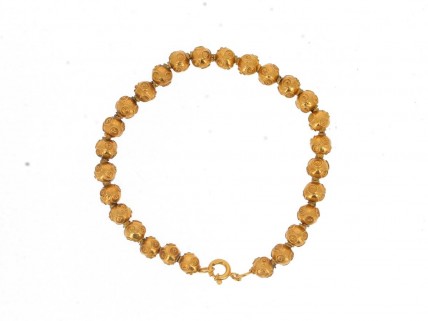 Pulseira Contas de Viana OURO de 19,2K