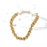 Pulseira Contas de Viana OURO de 19,2K