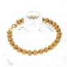 Pulseira Contas de Viana OURO de 19,2K
