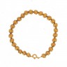 Pulseira Contas de Viana OURO de 19,2K