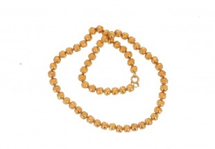 Colar Contas de Viana OURO de 19,2K