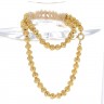 Colar Contas de Viana OURO de 19,2K