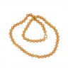 Colar Contas de Viana OURO de 19,2K