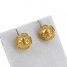 Brincos Contas de Viana em OURO de 19,2K