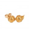 Brincos Contas de Viana em OURO de 19,2K