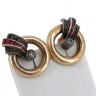 Brincos em OURO e PRATA - DIAMANTES e RUBIS