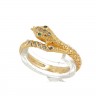 Anel em OURO de 19K - 9 DIAMANTES