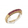 Anel em OURO de 18K - RUBIS