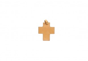 Pendente cruz em OURO de 19,2K
