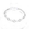 Pulseira moderna em PRATa 925