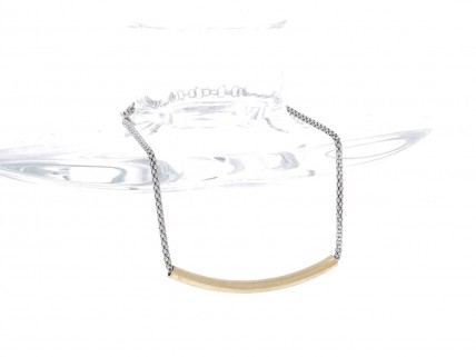 Pulseira em PRATA Bicolor 925