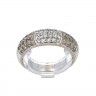 Anel em OURO 19,2k - 58 DIAMANTES