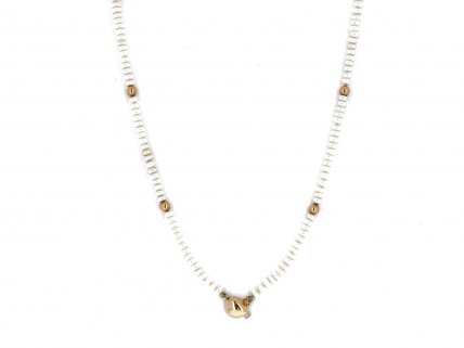 Colar de Pérolas e OURO 19,2K