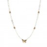 Colar de Pérolas e OURO 19,2K