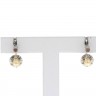 Brincos em OURO Branco de 19,2K - PÉROLA NATURAL