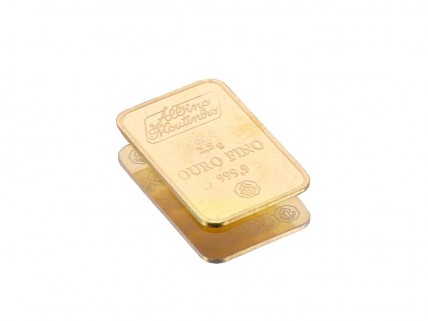 Lingote de 2,5g em Ouro de 24K (999.9)