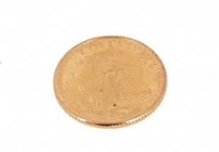 5 Dólares em OURO 22K - 2000